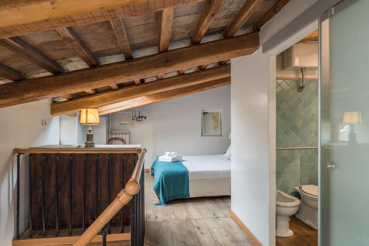 Ferienwohnung Cozy Wooden Apt In Piazza Navona Rom Exterior foto