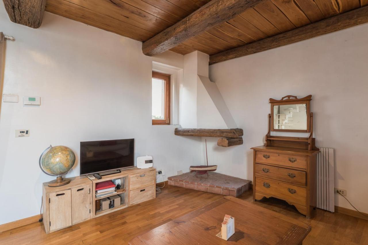 Ferienwohnung Cozy Wooden Apt In Piazza Navona Rom Exterior foto
